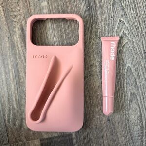 Rhode Phone Case Iphone 17 Pro Max and Lip Gloss Set